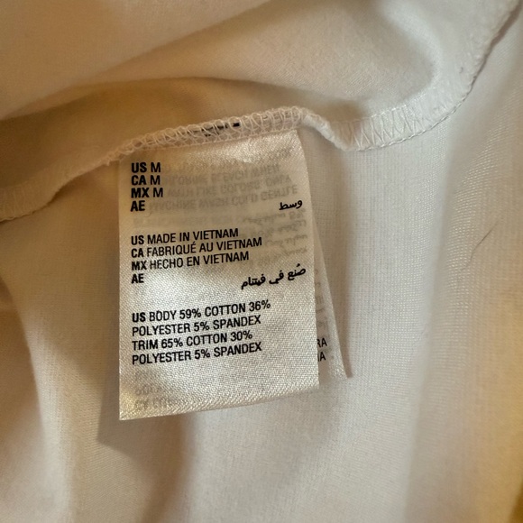 INC International Concepts Black and White Asymmetrical Top - Picture 6 of 13